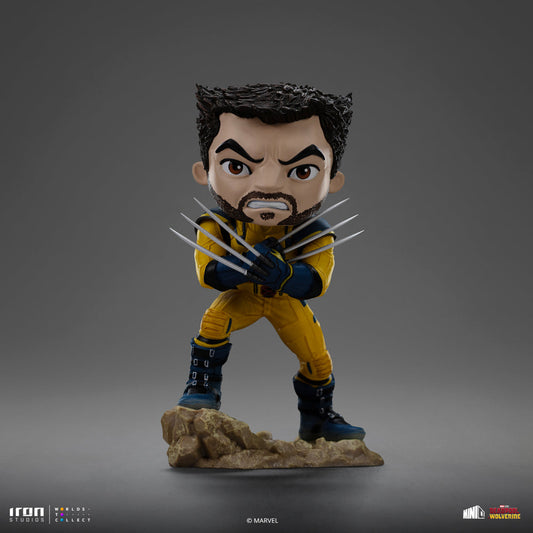 Estátua  Wolverine (Unmasked) - MiniCo - Iron Studios