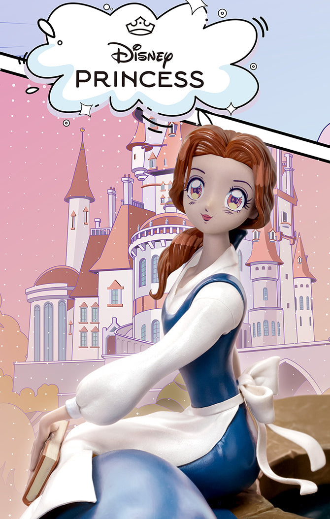 Estátua Belle - Disney's Princess - Iron Studios