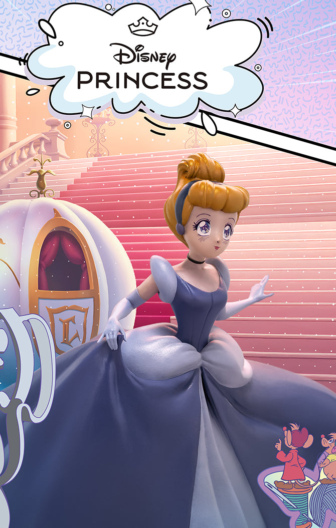 Estátua Cinderella - Disney's Princess - Iron Studios