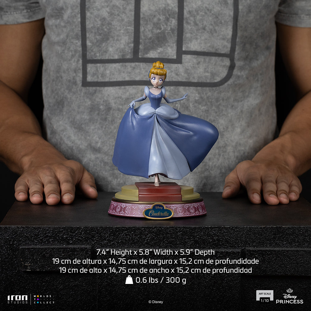 Estátua Cinderella - Disney's Princess - Iron Studios