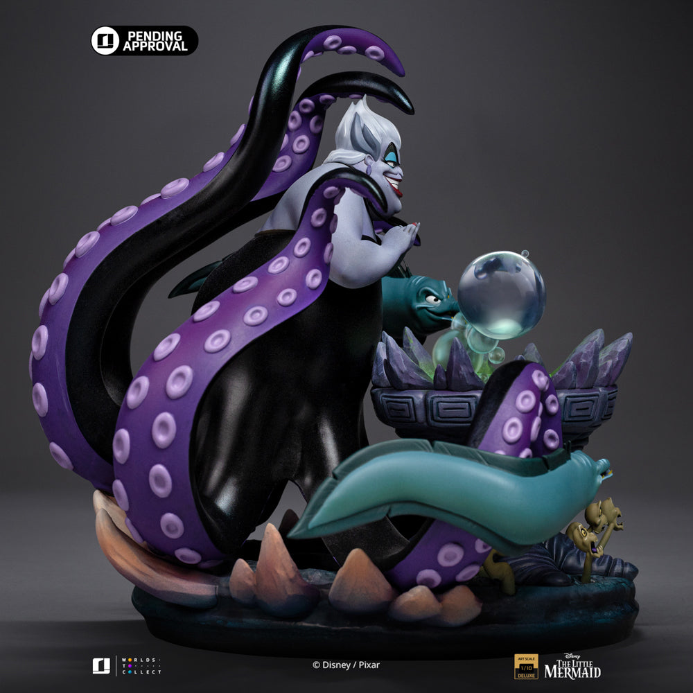 Voucher Pré Venda - Estátua  Ursula Deluxe - Disney's Villains - Art Scale 1/10 - Iron Studios