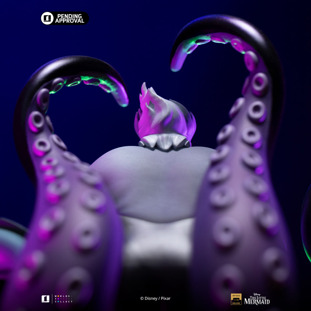 Voucher Pré Venda - Estátua  Ursula Deluxe - Disney's Villains - Art Scale 1/10 - Iron Studios