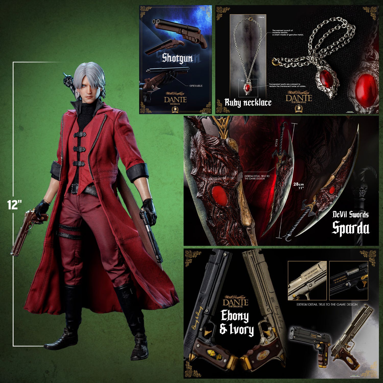Figura Dante Original Luxury - Devil my Cry - Sixth Scale - Asmus