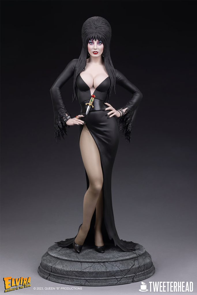 Estátua Elvira: Mistress of the Dark – Maquette – 1/4 Scale – Tweeterhead