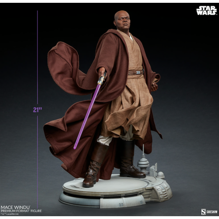 Estátua Mace Windu – Star Wars – Premium Format – Sideshow