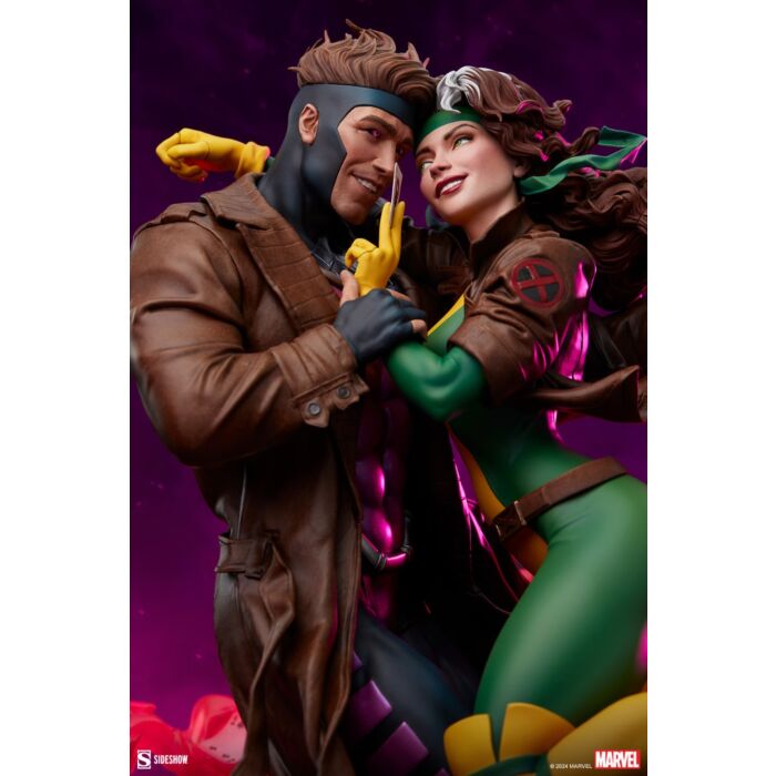 Figura Rogue & Gambit - Marvel Collectible - Premium Format - Sideshow