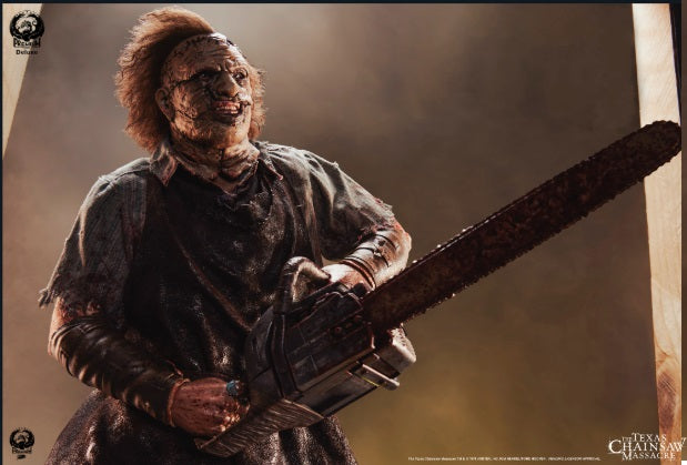 Estátua Leatherface Deluxe – The Texas Chain Saw Massacre – 1/4 Statue – PCS