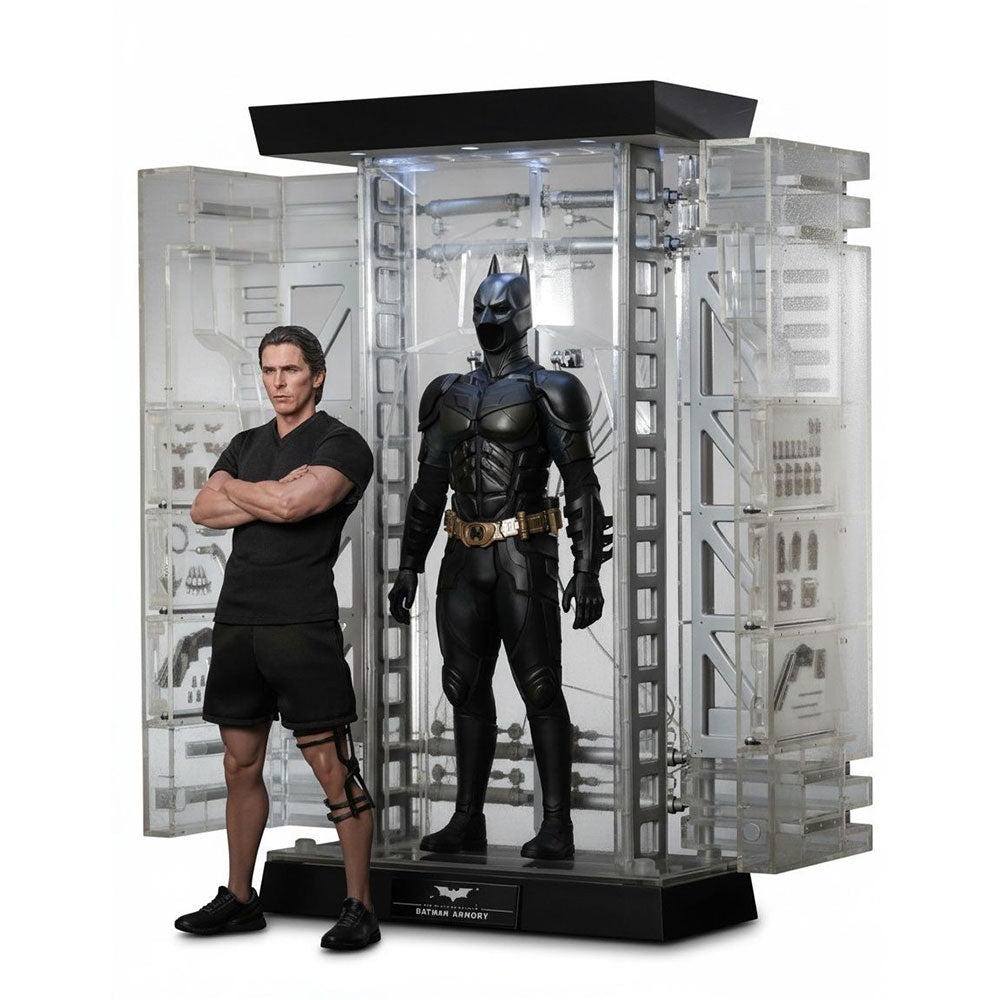 Figura Batman Armory with Bruce Wayne - The Dark Knight Rises - Sixth Scale - Hot Toys