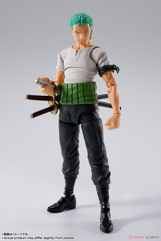 Figura Roronoa Zoro - Romance Dawn - One Piece - S.H.Figuarts - Bandai