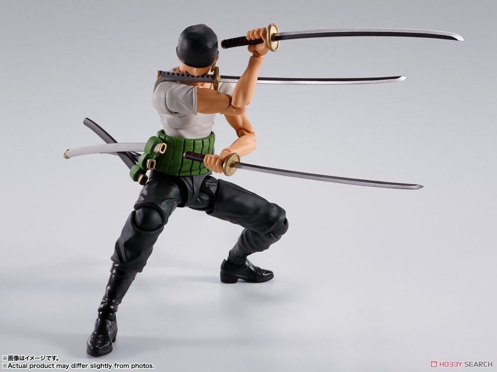 Figura Roronoa Zoro - Romance Dawn - One Piece - S.H.Figuarts - Bandai
