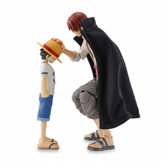 Figura Shanks & Monkey·D·Luffy - Kid Era - One Piece - S.H.Figuarts - Bandai