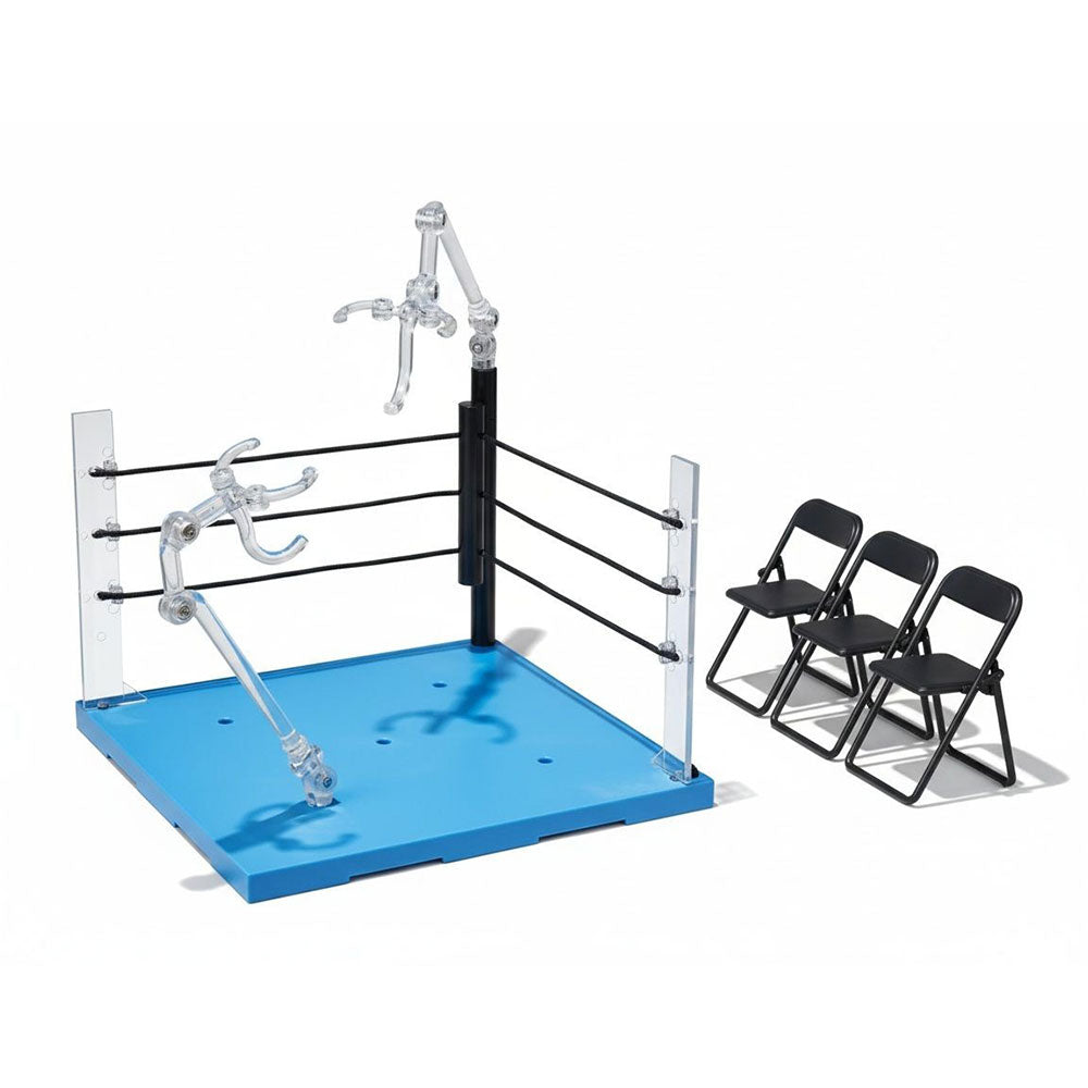 Figura Ring Corner (Neutral Corner) & Foldin Chair - Bandai