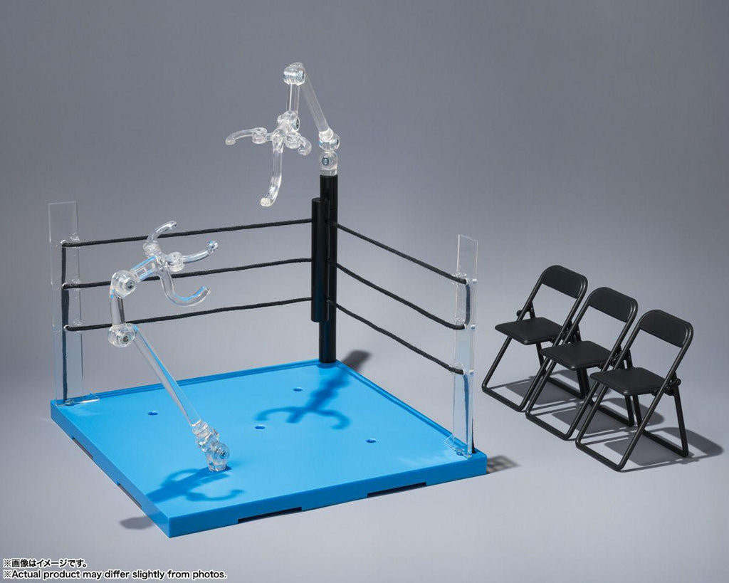 Figura Ring Corner (Neutral Corner) & Foldin Chair - Bandai