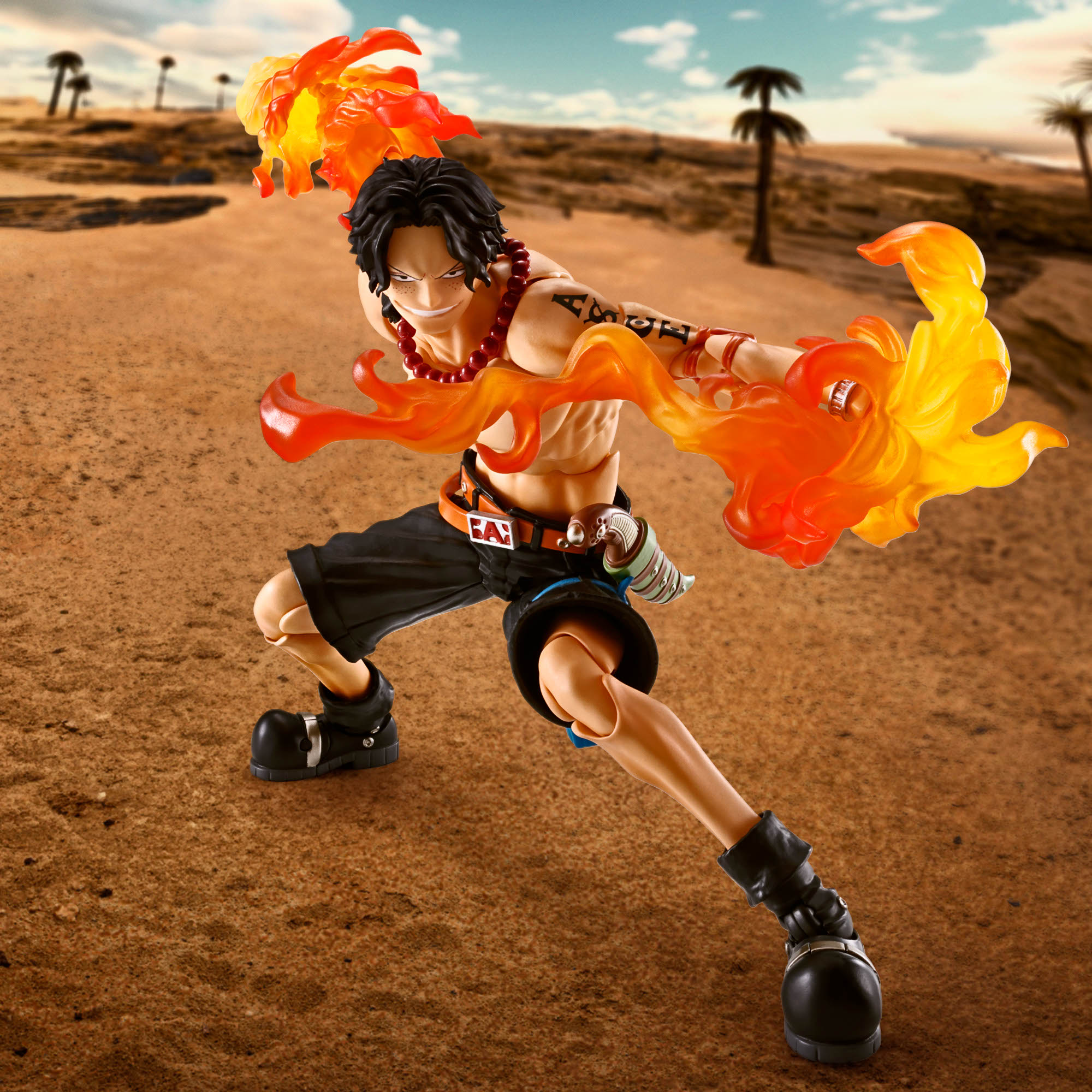Figura Portgas·D·Ace - Flame Fist - One Piece - S.H.Figuarts