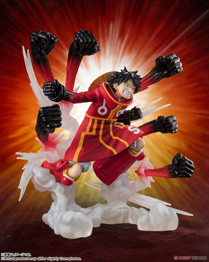 Figura MONKEY D. LUFFY - Gum-Gum Hawk Gatling [Extra Battle] - One Piece - FiguartsZERO - Bandai