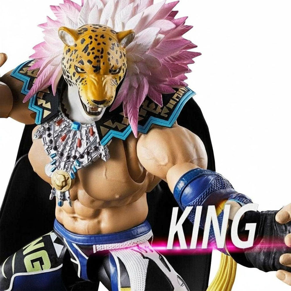 Figura King – Tekken 8 – S.H.Figuarts – Bandai – Iron Studios Brasil