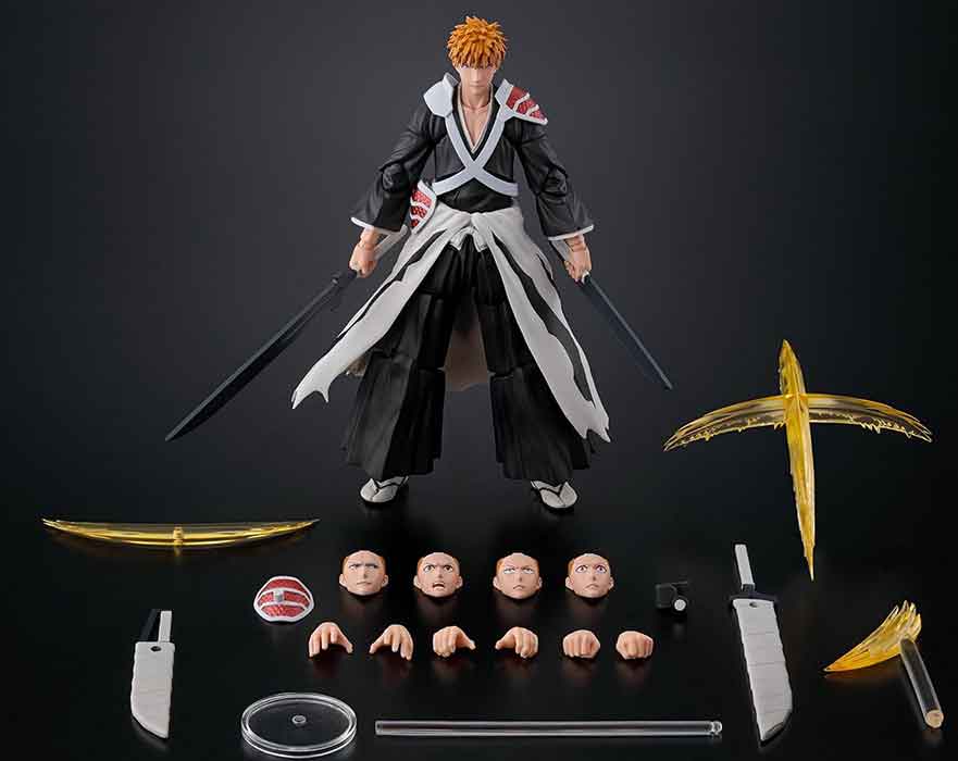 Figura Ichigo Kurosaki Dual Zangetsu - Bleach - S.H.Figuarts