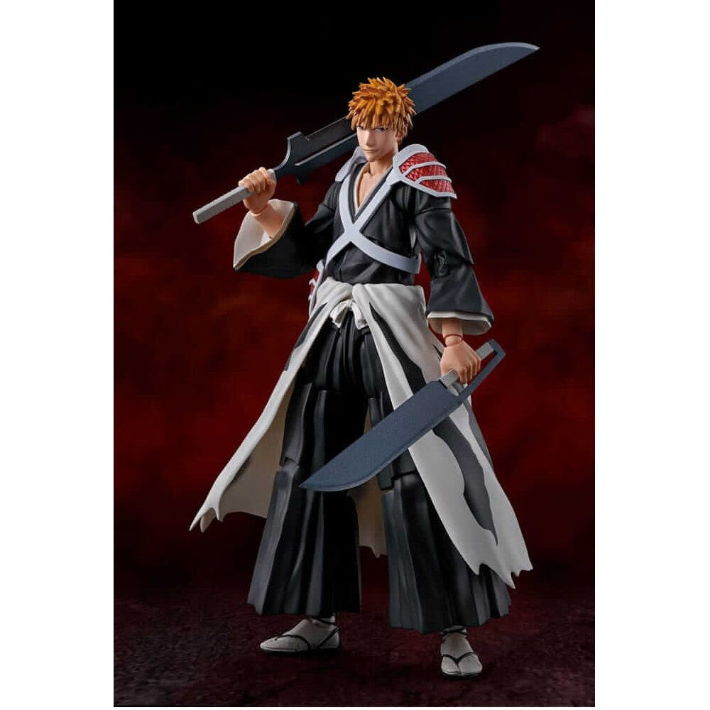 Figura Ichigo Kurosaki Dual Zangetsu - Bleach - S.H.Figuarts - Bandai