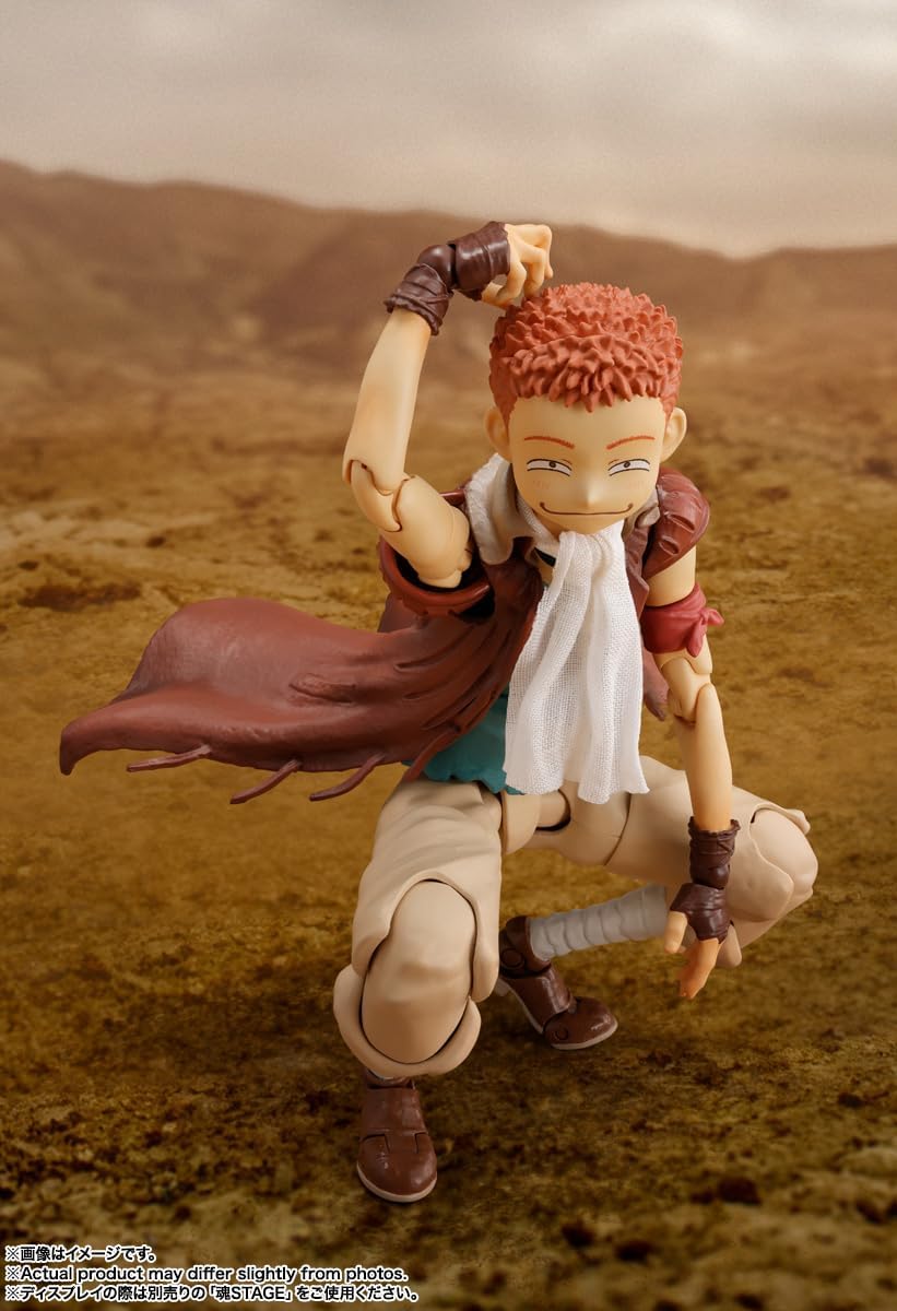 SHFiguarts ISIDRO BERSERK アクションフィギュア Figura Isidro - Berserk - S.H.Figuarts - Bandai – Iron Studios Brasil