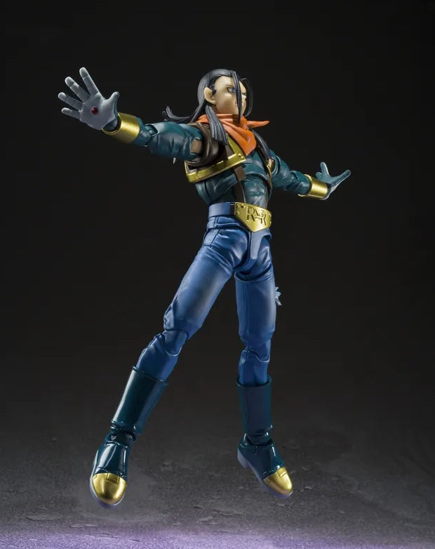 Figura Super Android 17 - Dragon Ball GT - S.H.Figuarts - Bandai