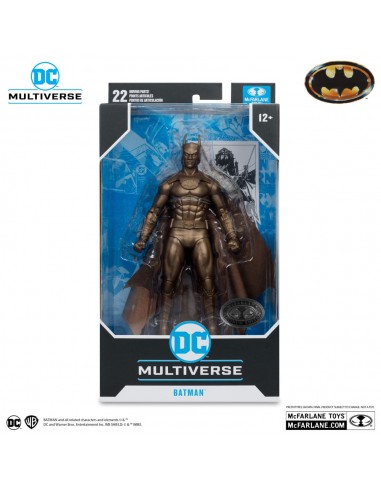 Figura Batman (Bronze) [Chase] - Batman 89 - DC Multiverse - 7