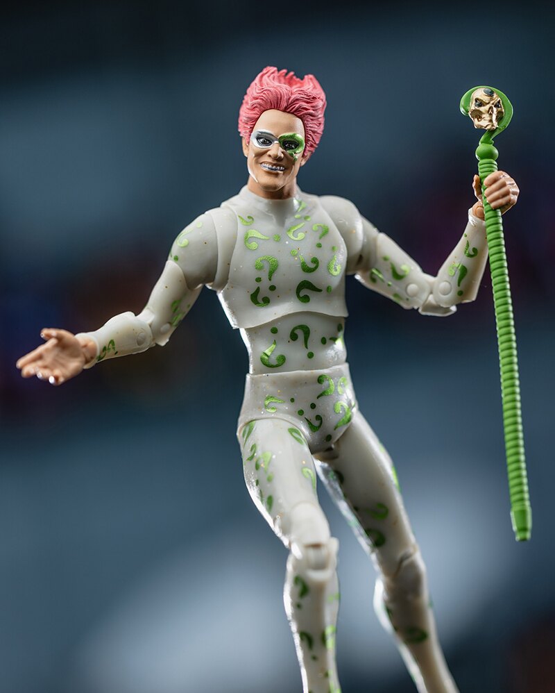 Ultimate Riddler Dc Figura Riddler (Final Suit) - Batman Forever - DC Multiverse - 7