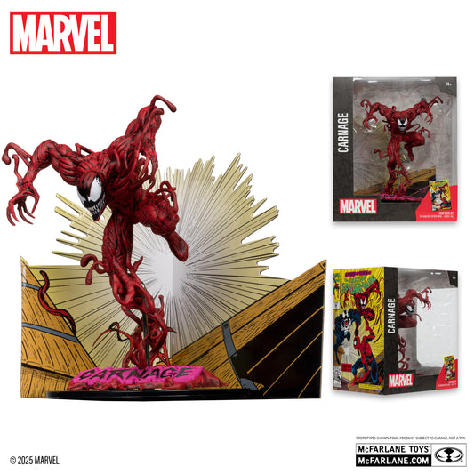 Figura Carnage - The Amazing Spider-Man #362 - Marvel Collection WV4 - 1/10 Scale - McFarlane