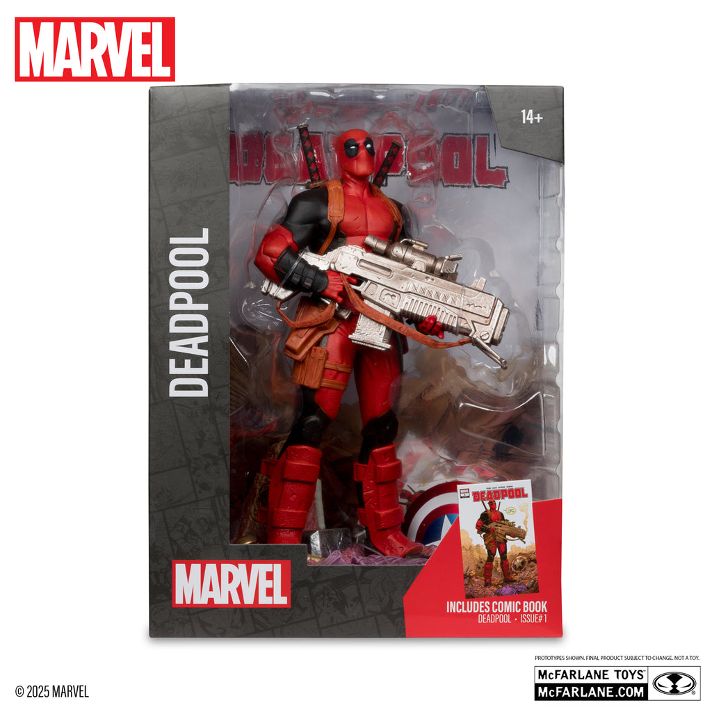 Figura Deadpool - Deadpool #1 - Marvel Collection WV5 - Sixth Scale - McFarlane
