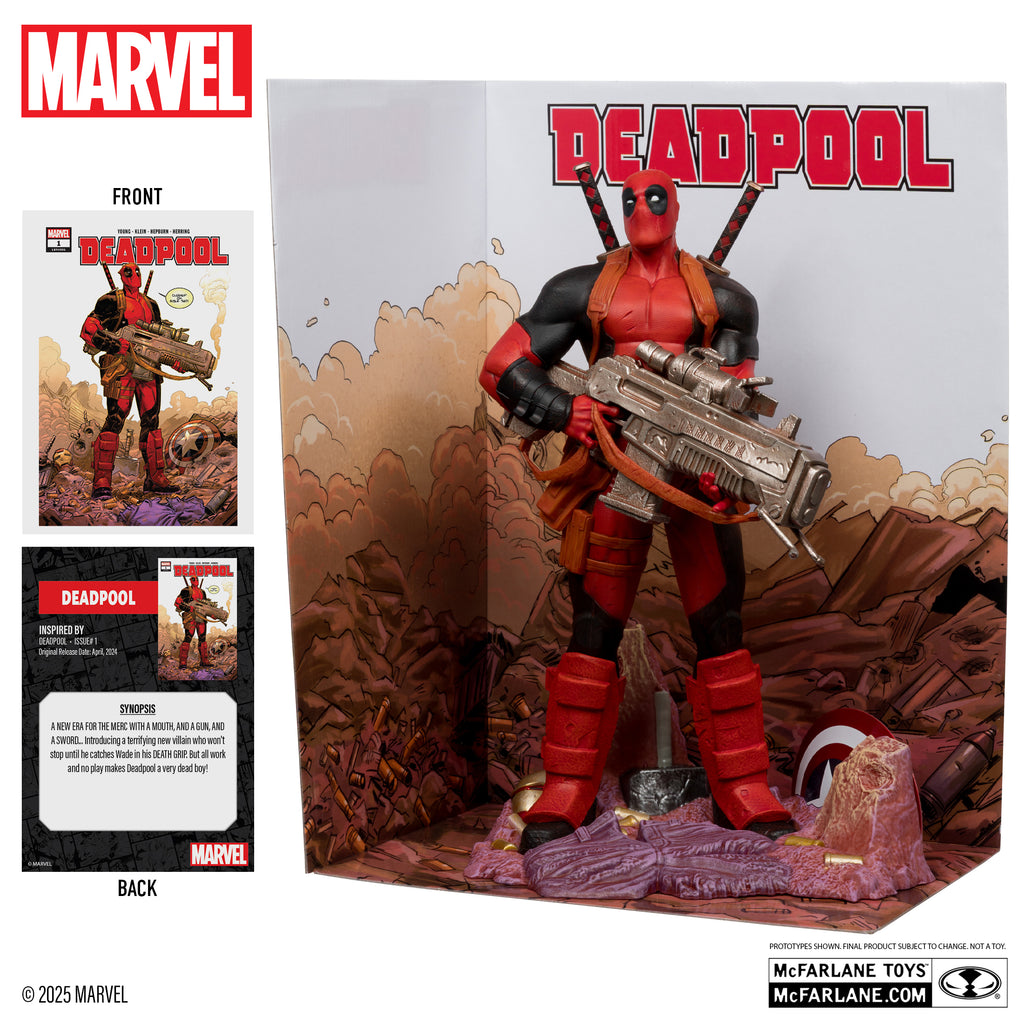 Figura Deadpool - Deadpool #1 - Marvel Collection WV5 - Sixth Scale - McFarlane
