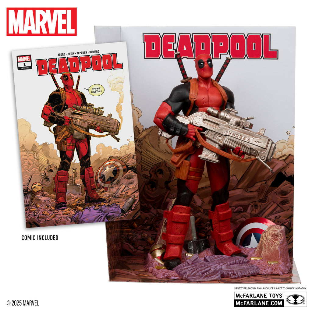 Figura Deadpool - Deadpool #1 - Marvel Collection WV5 - Sixth Scale - McFarlane