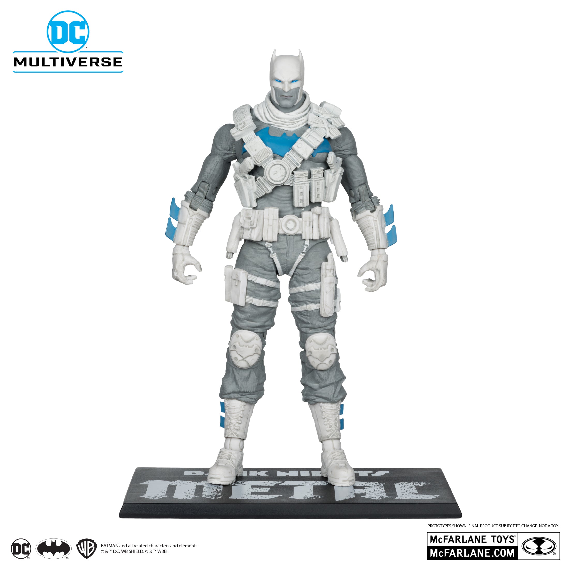 アメコミ McFARLANE TOYS DC Multiverse Grim Knight Figura The Grim Knight (B&W with Accent) - DC Multiverse - 7
