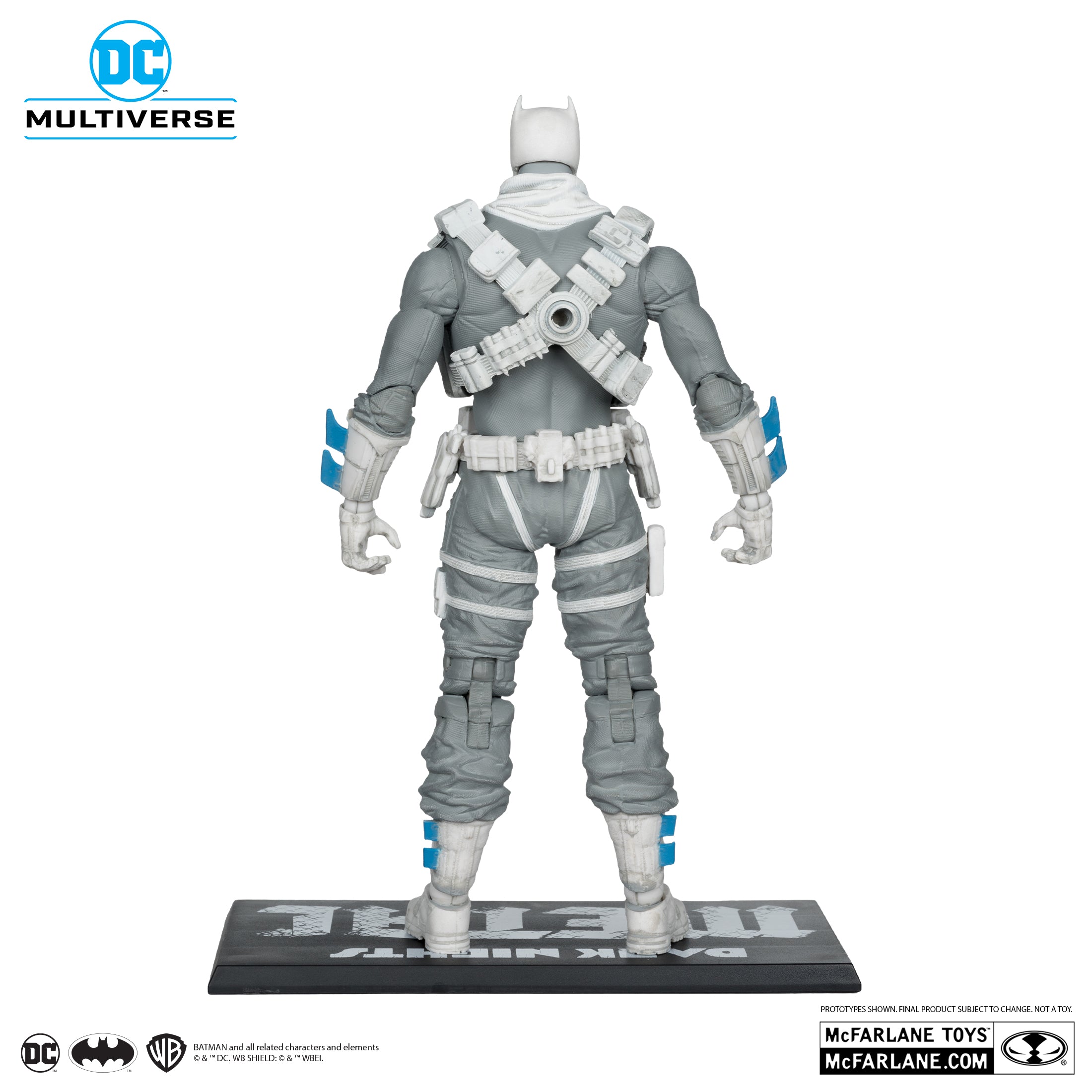 アメコミ McFARLANE TOYS DC Multiverse Grim Knight Figura The Grim Knight (B&W with Accent) - DC Multiverse - 7