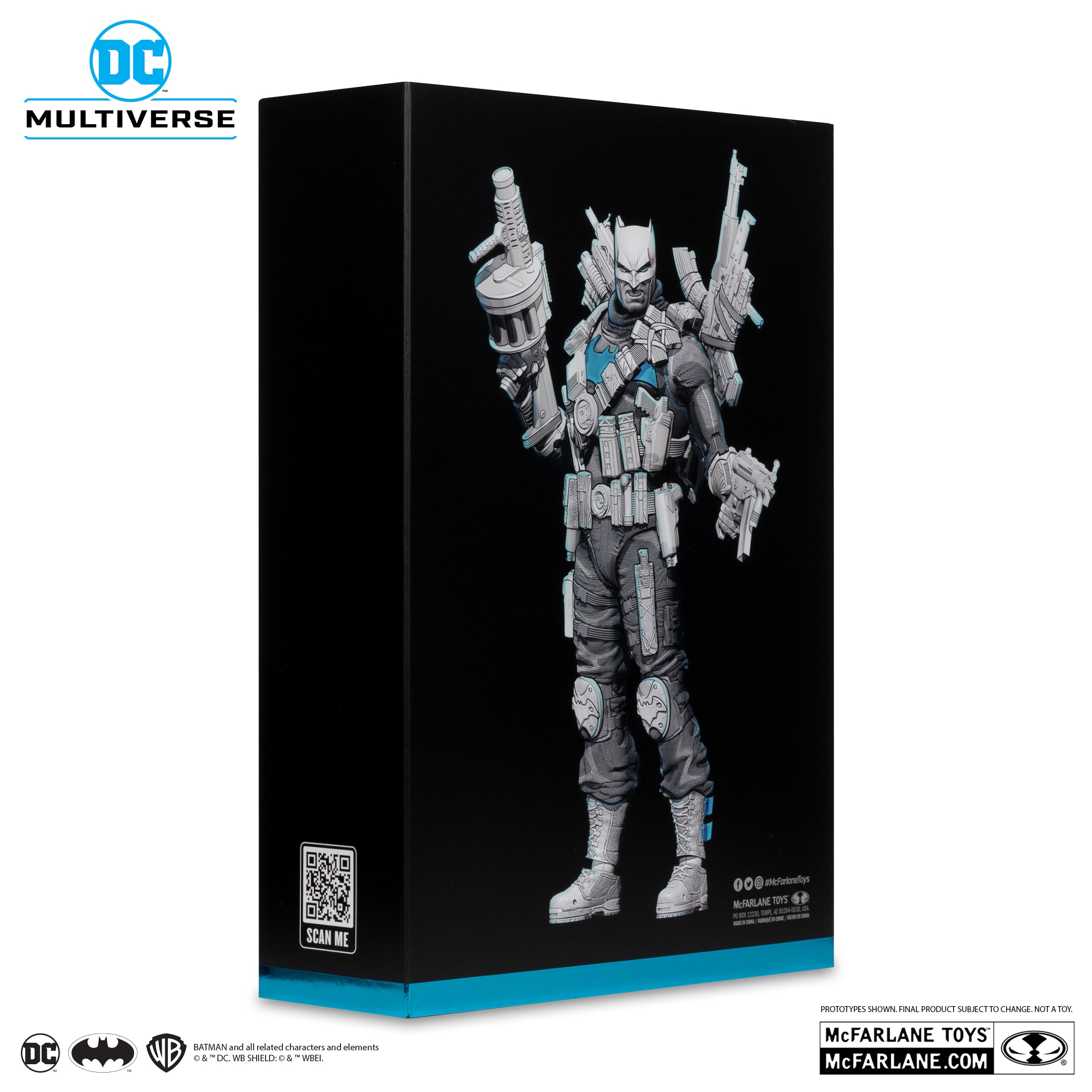 Figura The Grim Knight (B&W with Accent) - DC Multiverse - 7