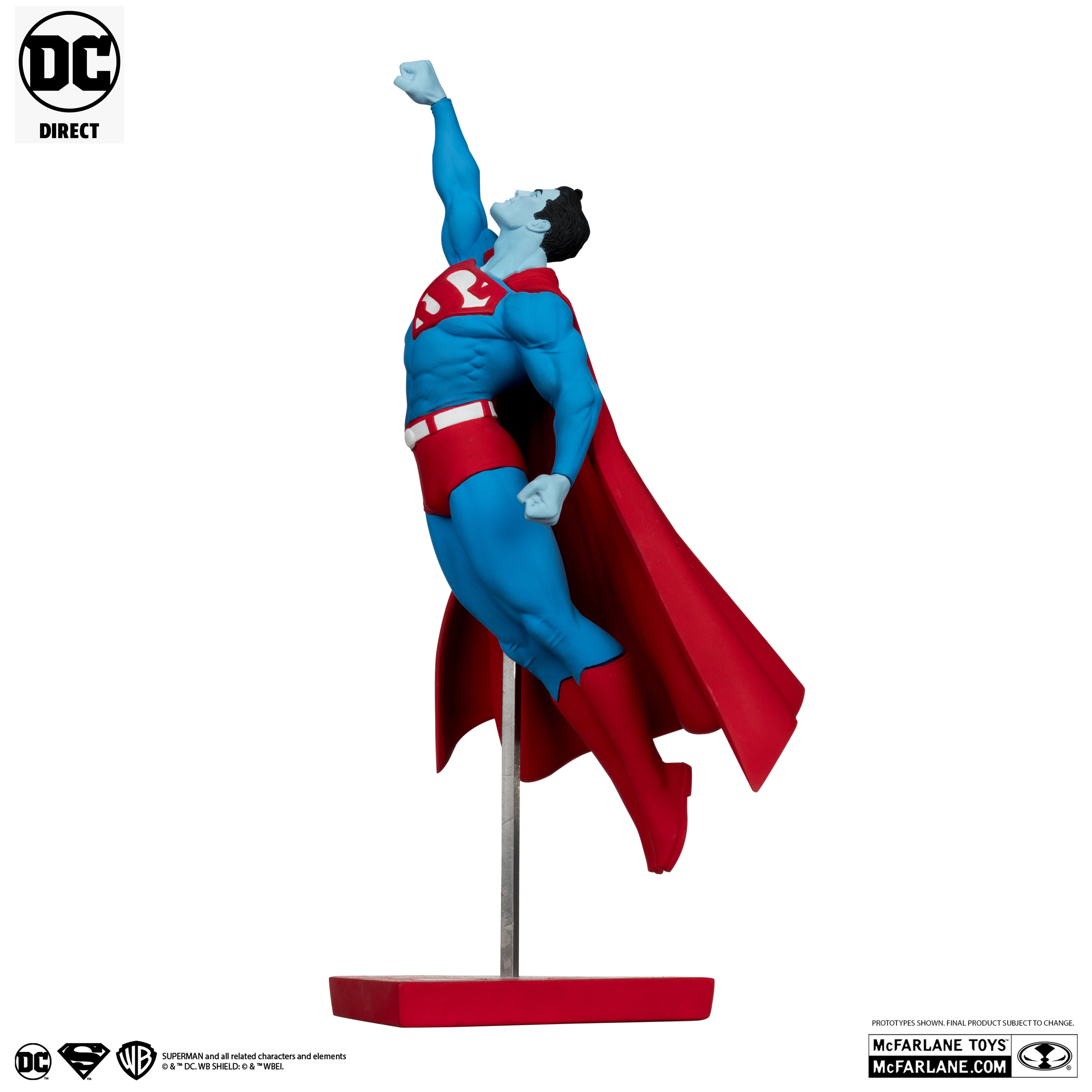 Figura Superman Red & Blue by Gary Frank - DC Comics - 7