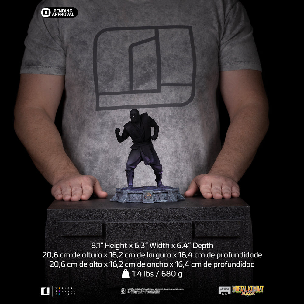 Estátua Noob Saibot - Mortal Kombat - Art Scale 1/10 - Iron Studios