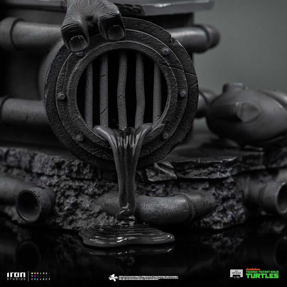 Estátua Raphael (Black and White Variant) – TMNT – BDS Art Scale 1/10 – Iron Studios