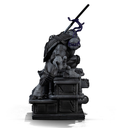 Estátua Donatello (Black and White Variant) - TMNT - BDS Art Scale 1/10 - Iron Studios