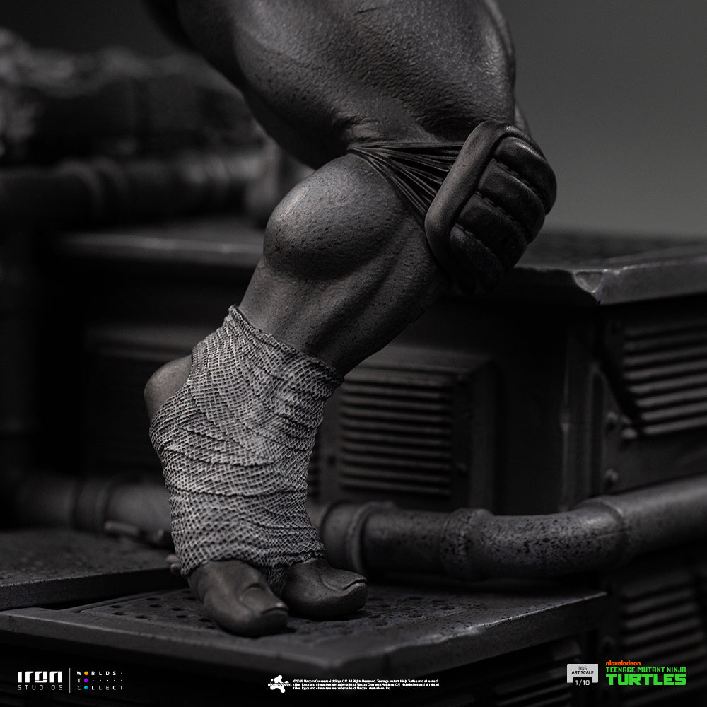 Estátua Donatello (Black and White Variant) - TMNT - BDS Art Scale 1/10 - Iron Studios