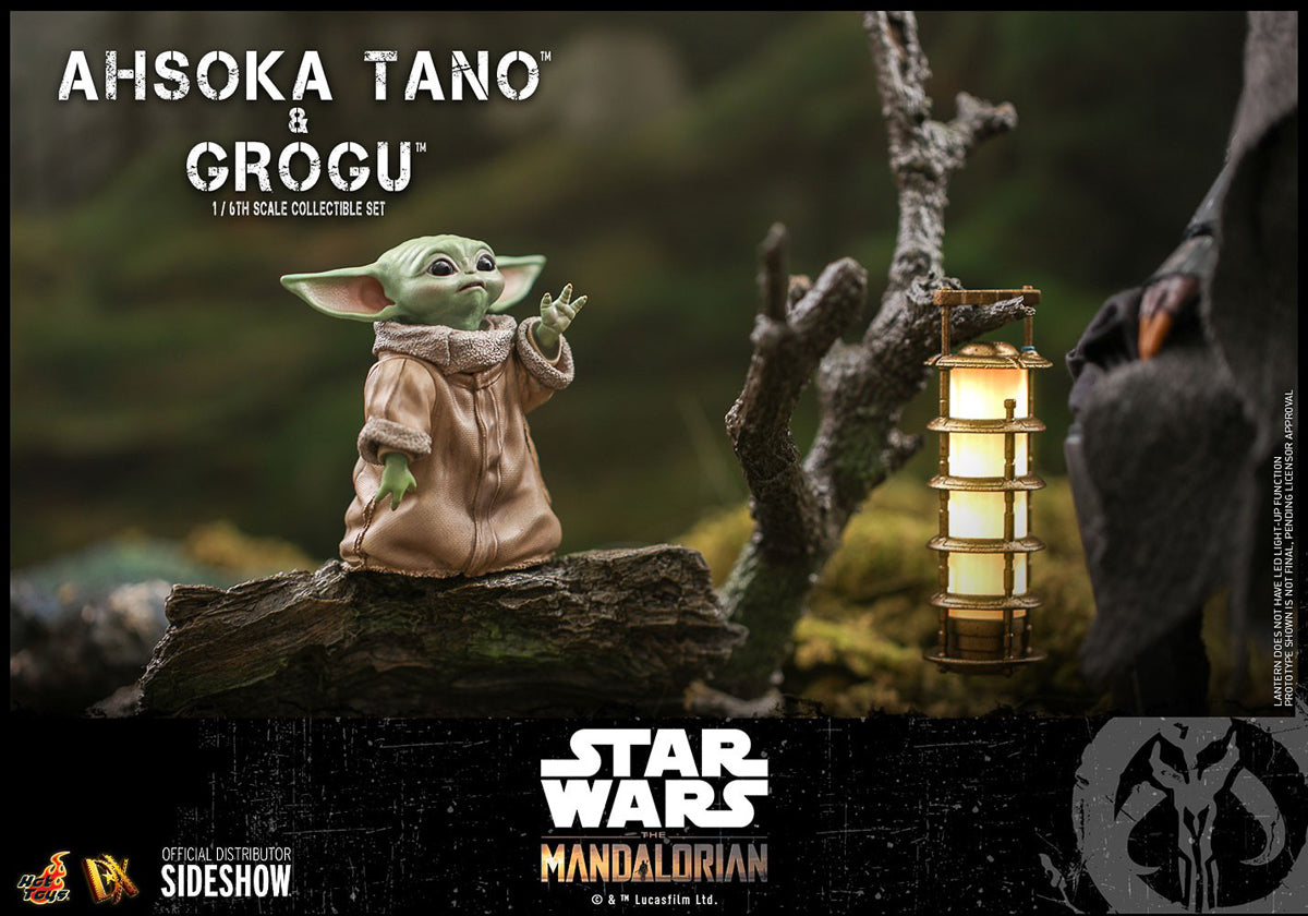 Star Wars The Mandalorian Grogu A賞、H賞セット Ahsoka Tano and Grogu - The Mandalorian - Sixth Scale - Hot Toys