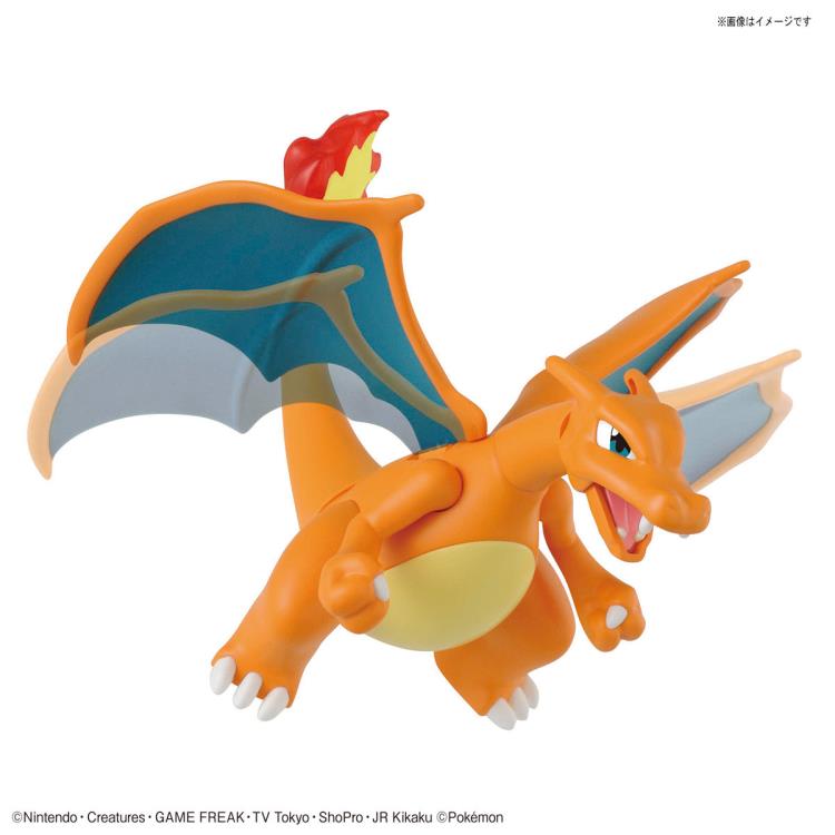 Charizard and Dragonite - Pokemon - Plastic Model Kit - Bandai