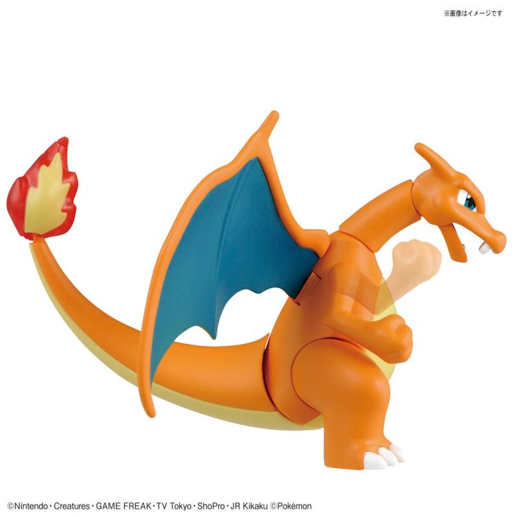 Charizard and Dragonite - Pokemon - Plastic Model Kit - Bandai
