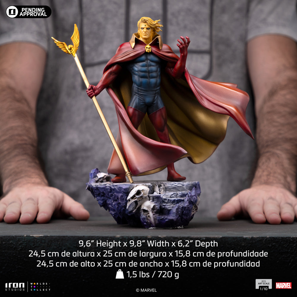 Estátua Adam Warlock - Infinity Gauntlet Diorama - Marvel - BDS Art Scale 1/10 - Iron Studios