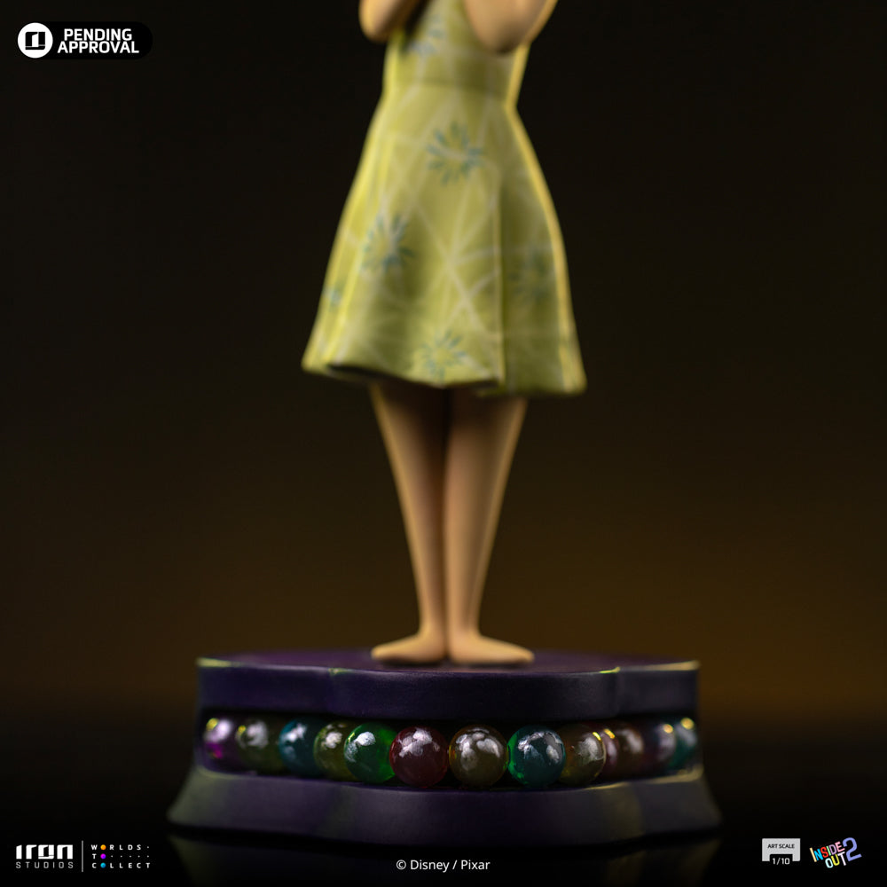 Estátua Alegria - Divertidamente 2 - Art Scale 1/10 - Iron Studios