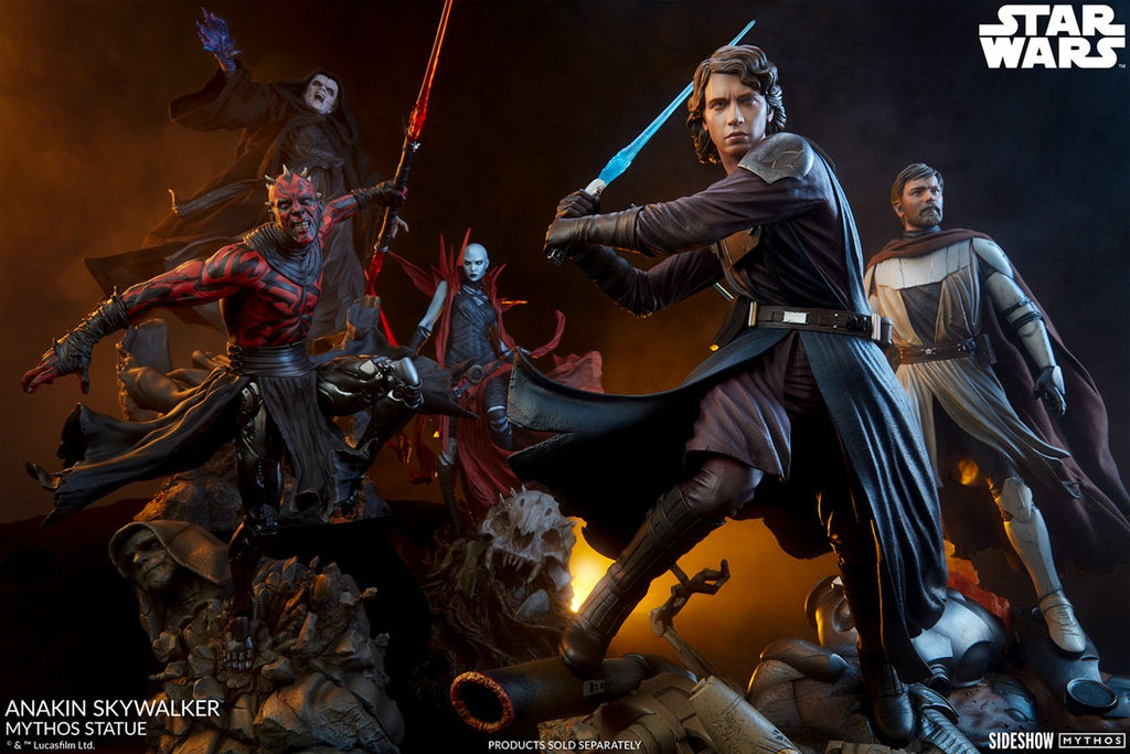 Estátua Anakin Skywalker - Star Wars - Mythos Statue - Sideshow