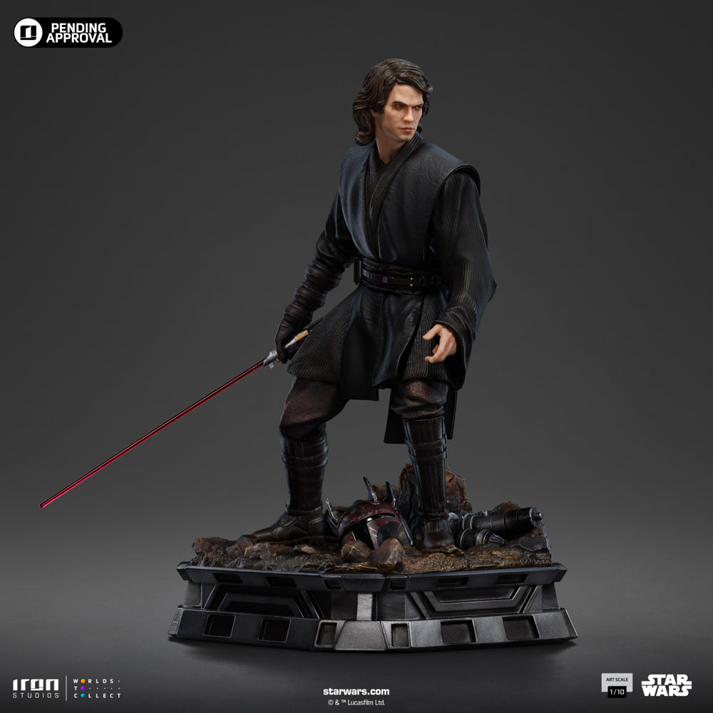 Estátua Anakin Skywalker Jedi Knight Ver - Star Wars - Art Scale 1/10 - Iron Studios