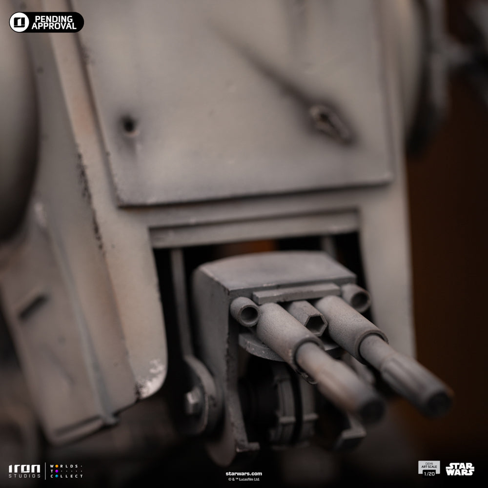 Estátua AT-ST and Chewbacca - Star Wars - Demi Scale 1/20 - Iron Studios