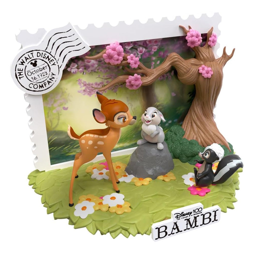 Estátua Bambi - Disney 100 Years - D-Stage - Beast Kingdom – Iron