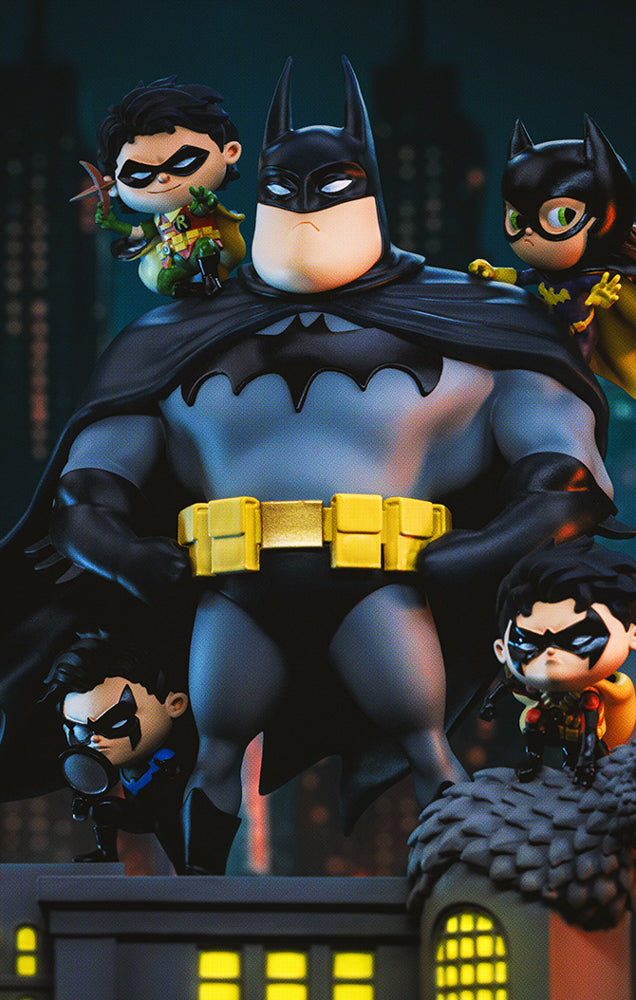 Estátua Batman Family Deluxe - DC Comics - Animated icons - Iron Studios