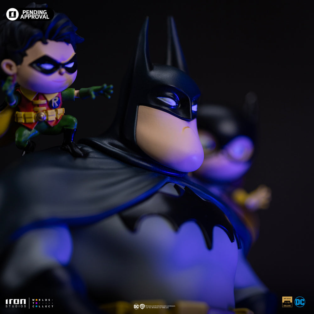 バットマン・ファミリー・1/10 DXアートスケール スタチュー Estátua Batman Family Deluxe - DC Comics - Animated icons - Iron