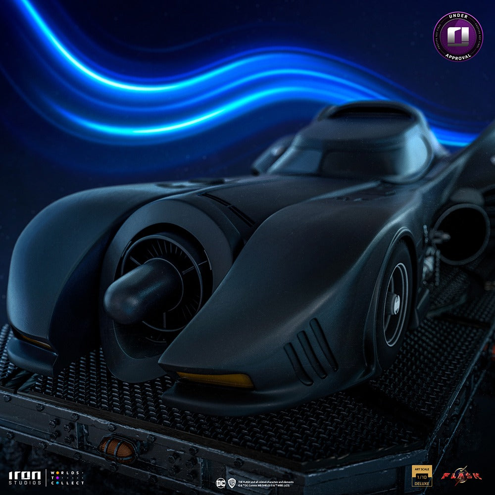 Estátua Batmobile Deluxe - The Flash Movie - Art Scale 1/10 - Iron Studios